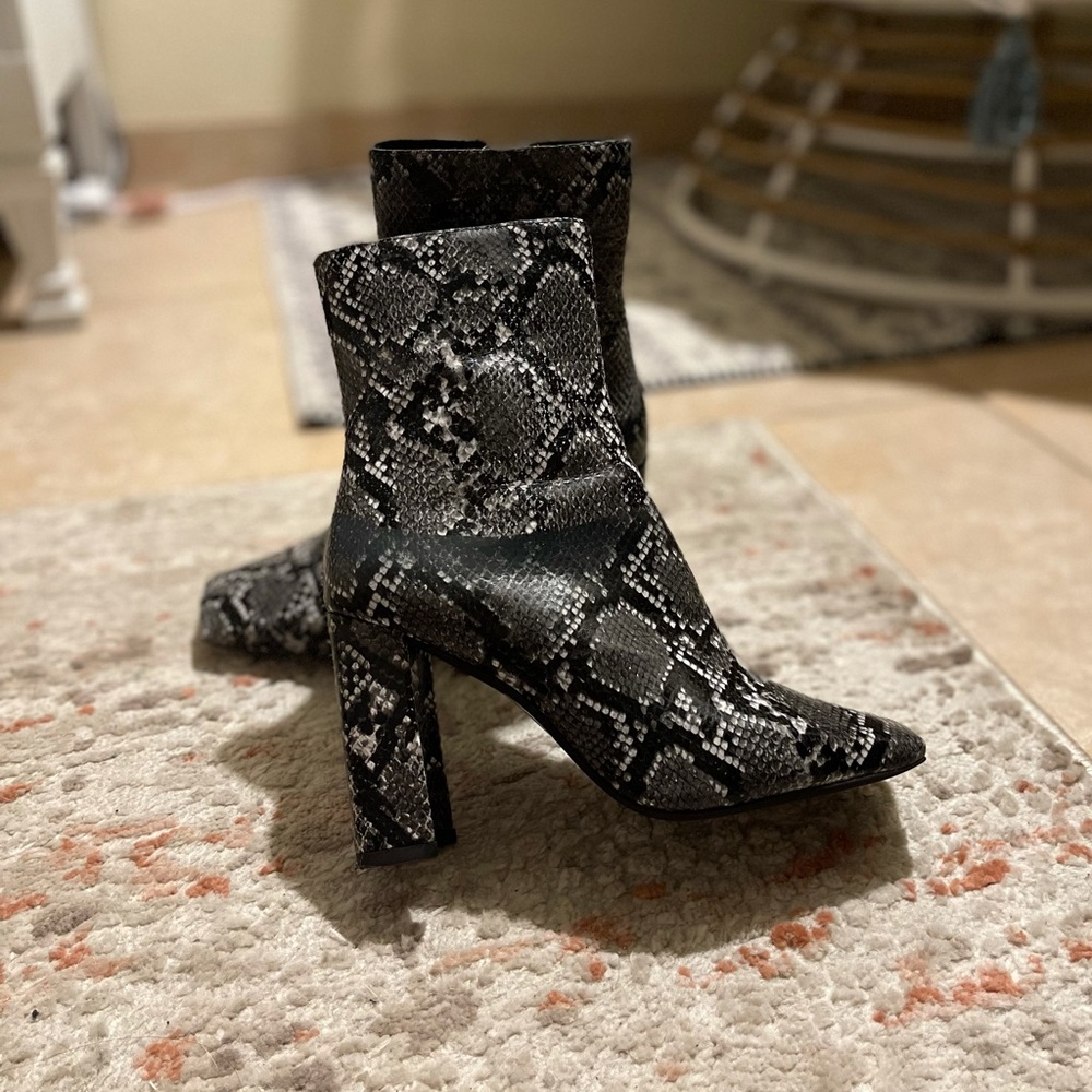 Jeffrey Campbell Snakeskin Boots